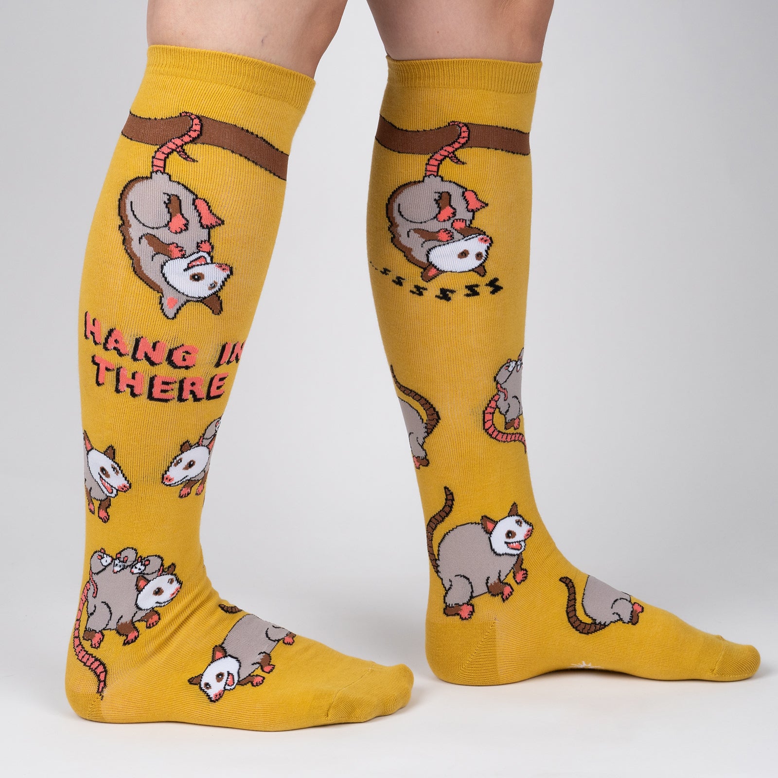 Awesome Opossum Knee High Socks