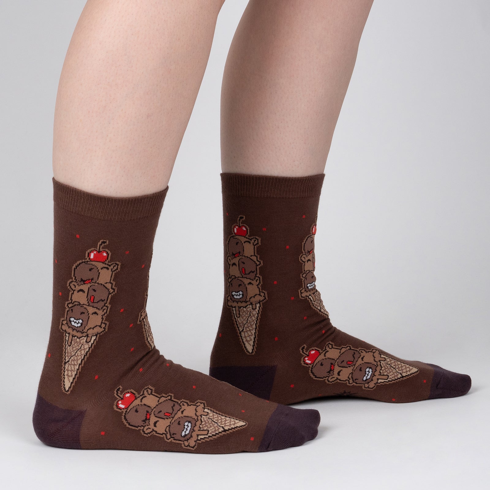 Choco-bara Ice Cream Crew Socks