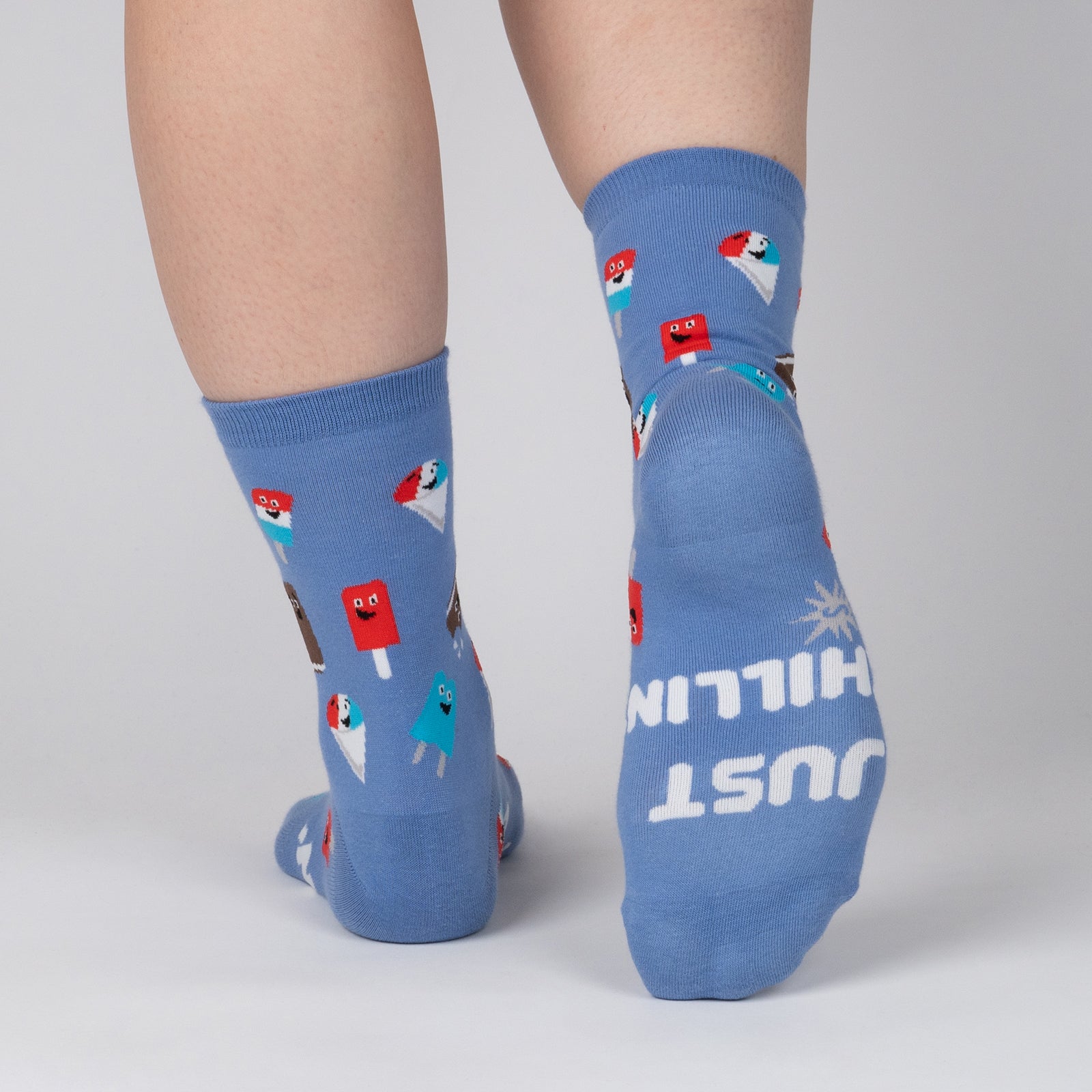 Just Chillin' Crew Socks